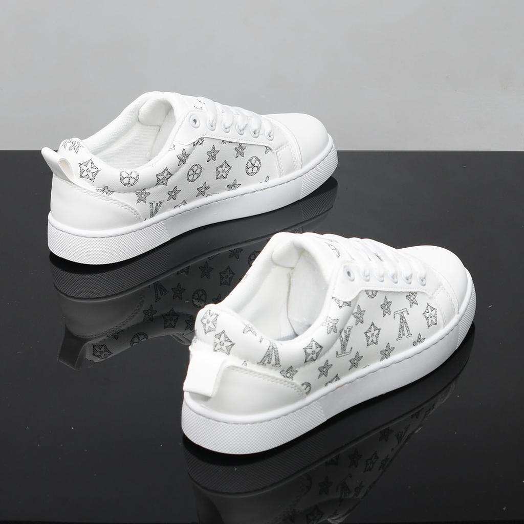 Dexun Schuhe Frühling und Sommer atmungsaktive Sport-Freizeit-Retro-Board-Schuhe neue trendige Low-Top-Schuhe Herren 1