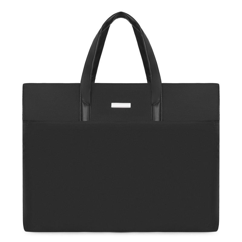Herrenhandtasche Große Kapazität Tragbar Reißverschluss Aktentasche Computertasche Business Pendeln Lässige Handtasche