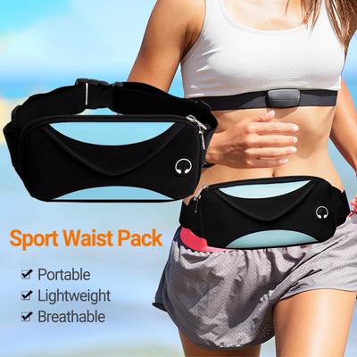 Men Fanny Pack Fasten Tape Key Holder Convenient