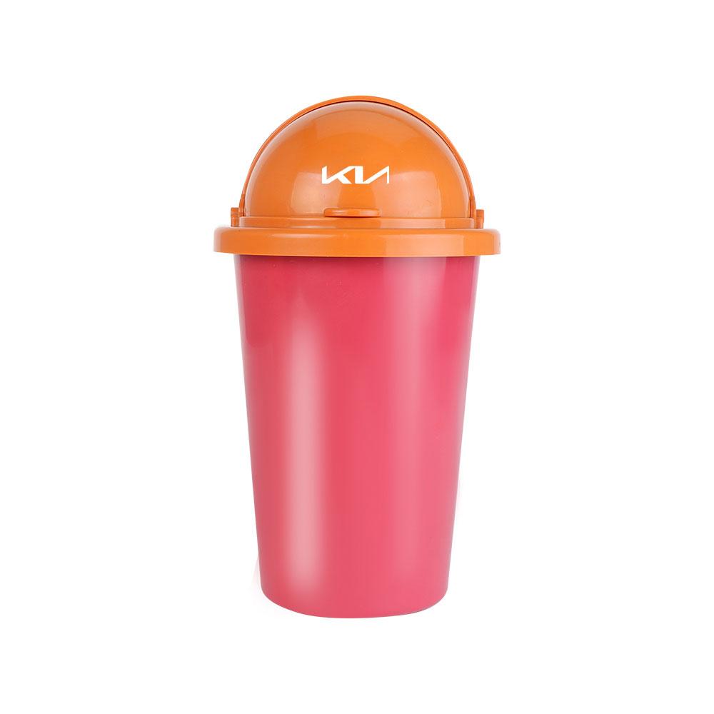 Car Styling Logo Trash Bin Trash Cleaning Storage Box For Kia Sportage Rio 3 Soul Picanto EV6 Cerato Auto Storage Accessories xmwcj44