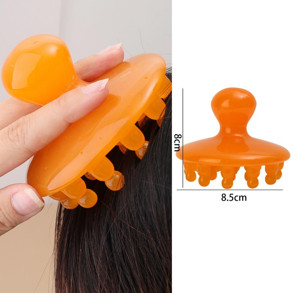 Anti-static Resin Massage Meridian Brush Portable Meridian Massage Comb  Scalp Relax