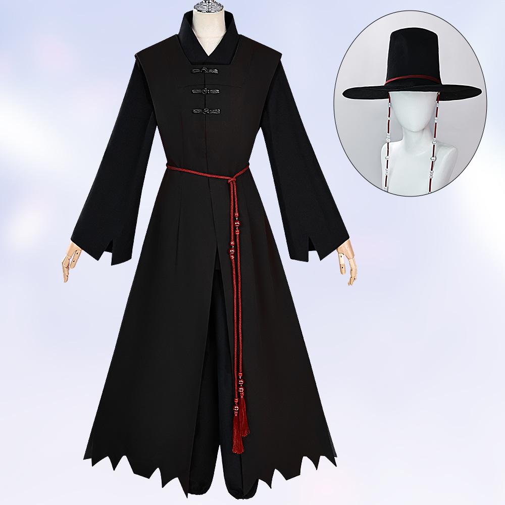 KPop Demon Hunters Saja Boys Jinu Cosplay Costume Uniform Halloween Carnival Party Christmas Play Role Clothes Clothing