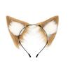 Japanese Style Faux Fox Ears Headband Cosplay Halloween Costume Accessory Adults