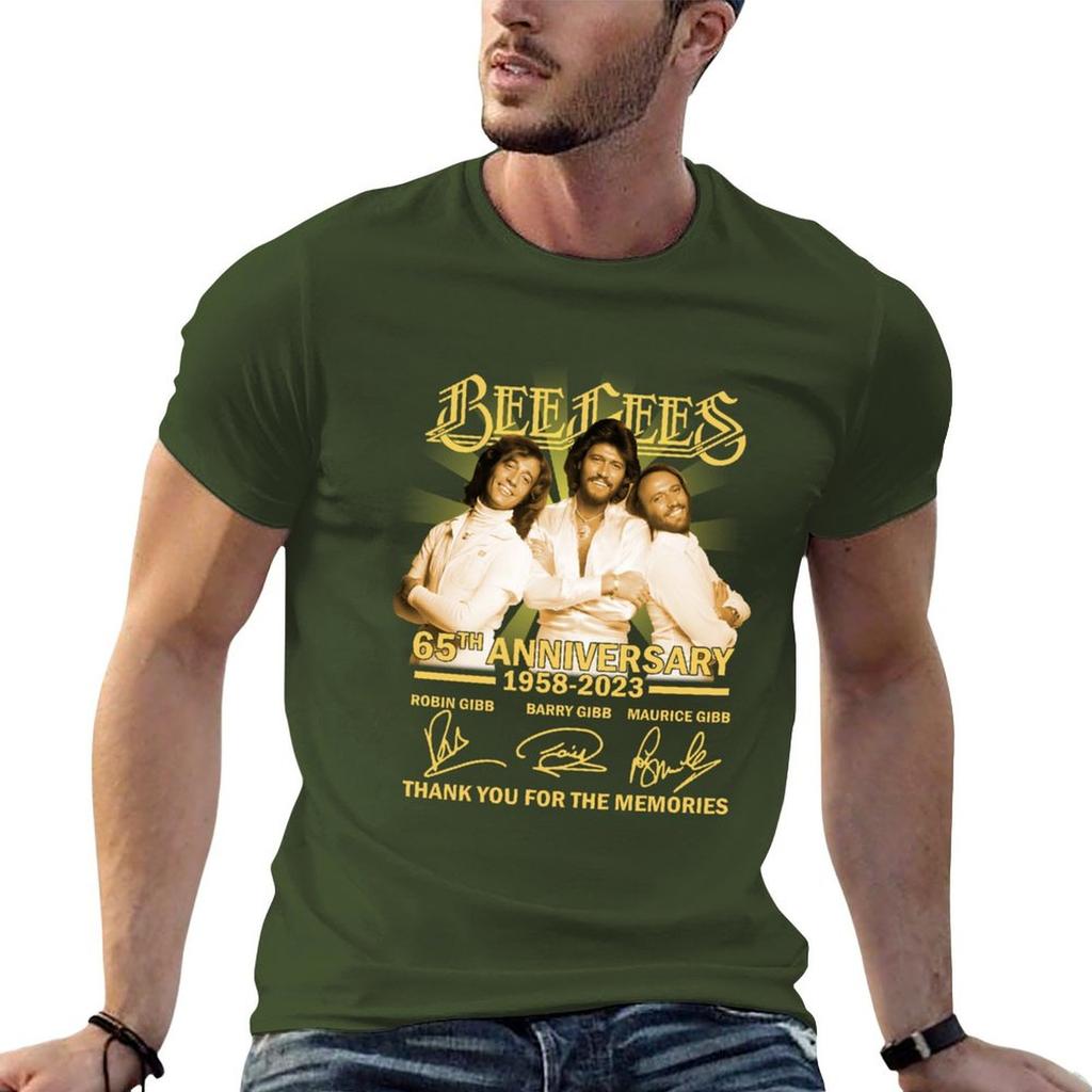 Maglietta Ufficiale Bee Gees 65° Anniversario 19582023 Firme Grazie Per I Ricordi Abbigliamento Kawaii Outfit Per Unisex