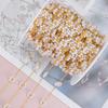 1meter Daisy Flower Beaded Chains Stainless Steel Crystal Bead Chain Necklace Bracelet Chain Crafts Jewelry Making DIY Supplies