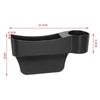 Car Seat Crevice Storage Box Universal Side Cup Holder Organizer Seat Gap Slit Phone Card Pocket Catcher Interior Accessories