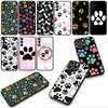 For Xiaomi Redmi 15 A5 9A 9T 10A 10C 9C NFC 15C Note 11 9 10 Pro Plus 8T Phone Cover Case Cute Dog Paw Footprint Casing