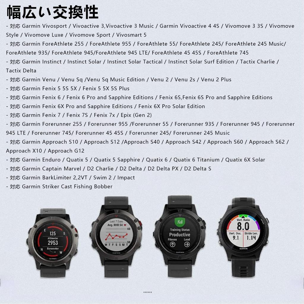 Popolier Garmin Charging Cable (Two 1m Charging Cables + 10 Black Dustproof Plugs) Garmin USB Charging Cable for Fast Data Transfer [Fast