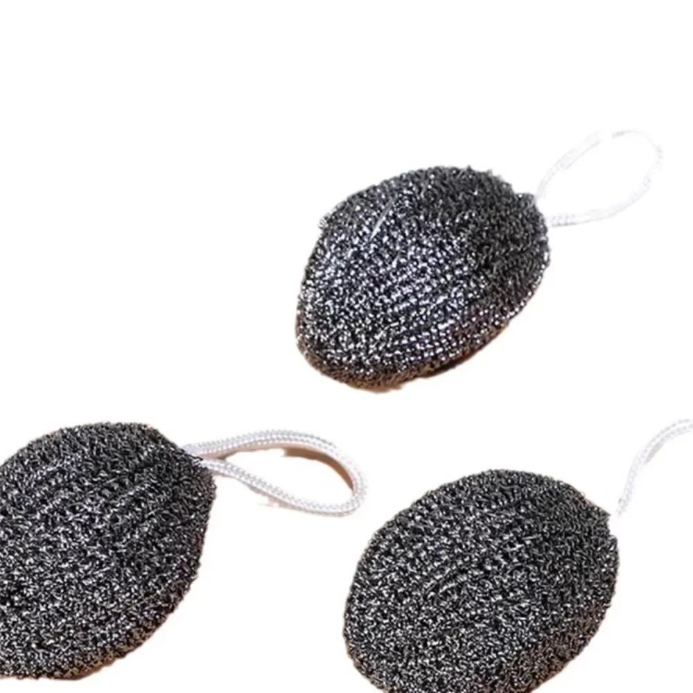 

Can Hang Large Melon Steel Ball Stainless Steel Dishwashing Pot Brush Cleaning Kitchen Household Does Not Drop Wire Hanging Rope L