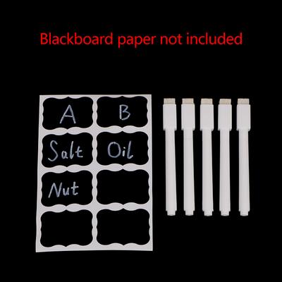 5Pcs Erasable White Liquid Chalk Pen/Marker For Glass Windows Chalkboard