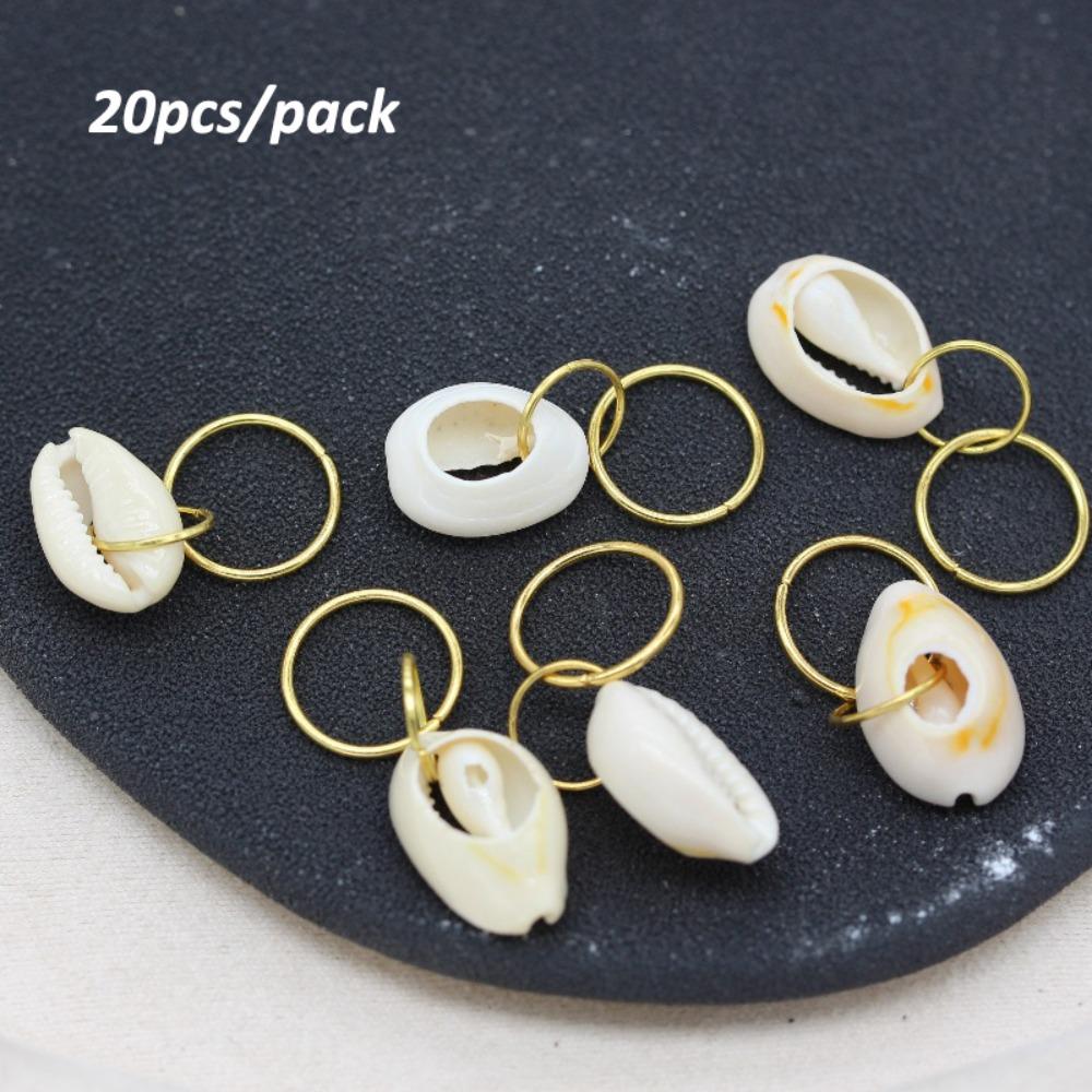 

20Pcs Hairpin Shell Hair Accessories Retro Braid Decoration Embellish Daily Hairstyles