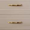 Brass Cabinet Door Handle Electroplating Process High-quality Texture  for Home Decoration Cabinet Drawer Handle