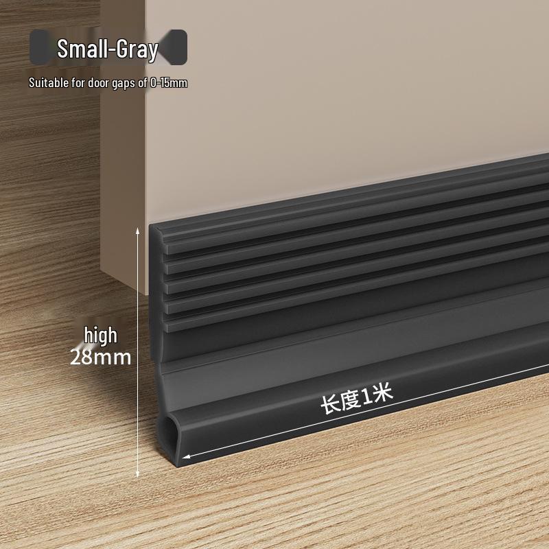 Self-Adhesive Door Bottom Seal: Soundproof, Windproof, Waterproof, Cockroach-Proof, and Anti-Theft Barrier