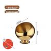 Golden Stainless Steel Spherical Condiment Bowl