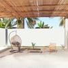 VidaXL Retractable Side Awning Cream 200x1000 Cm 318043