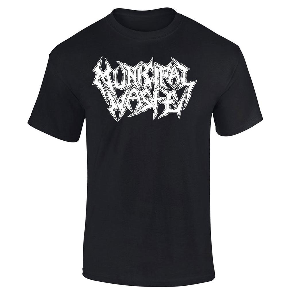 Municipal Waste Thrash Band Graphic Cotton T-shirt Unisex Men Women Fans Essentials Short Sleeve Tops Fashion Brand Summer Tee