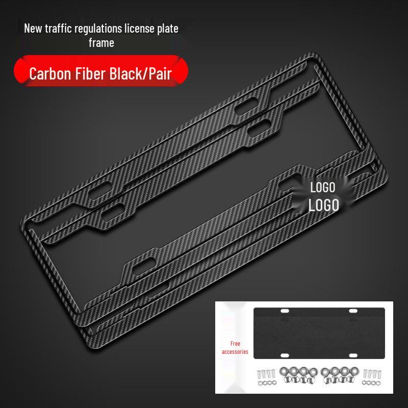 Protection de cadre de plaque d'immatriculation Infiniti pour QX50, Q50, QX60, Q60 et Q70.