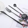 1pcs Stainless Steel Set Forks Knives Spoons Tableware Set Kitchen Set Dinnerware Matte Flatware Home Utensils Reusable Cutlery