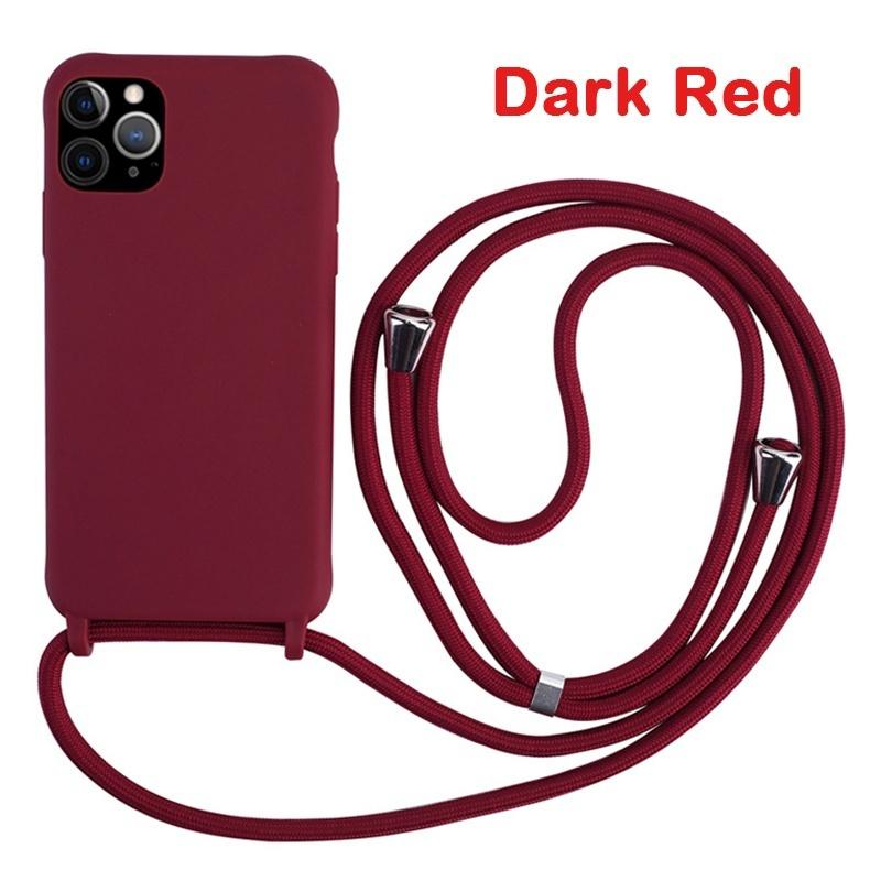 Custodia Laccetto a Tracolla in Silicone per IPhone 16 15 14 13 12 11 Pro Max XSMAX XR 8 7 Samsung S25 S24 S23 S22 S21 Ultra Plus S21FE A15 A55 A16 A53 A14 A54