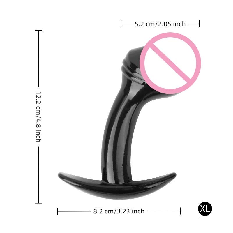 Safe Tpe Anal Plug Butt Plug Unisex Sexy Buttplug Big Dildo 4 Different Size Prostate Massager Adult Sex Toys For Men/Women