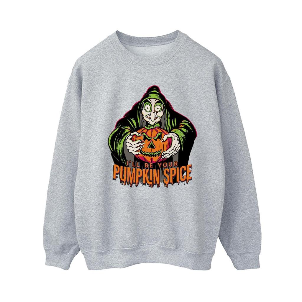 Disney Womens/Ladies Pumpkin Spice Evil Queen Villains Sweatshirt