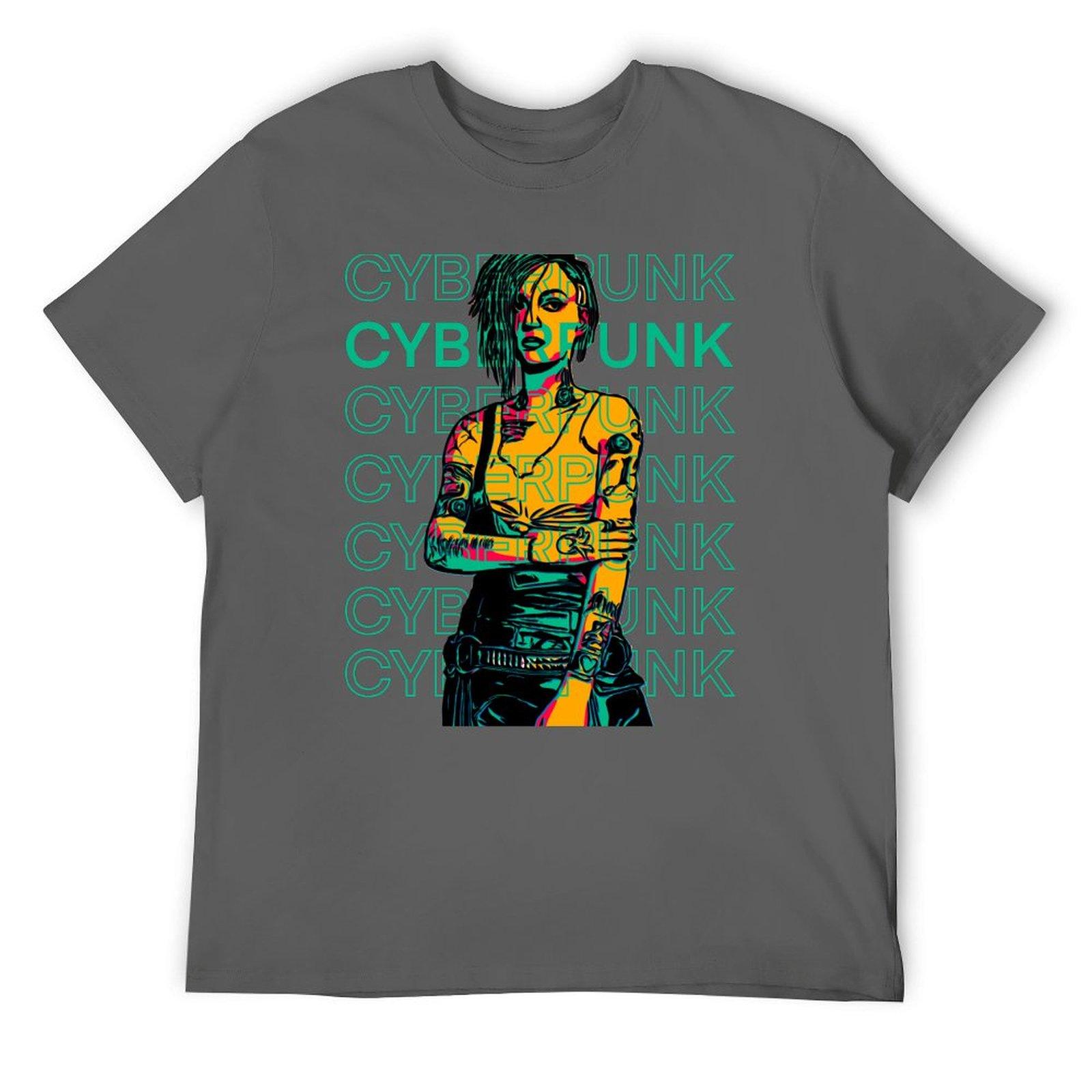 

Cyberpunk Personified Judy Alvarez v2 T-Shirt 4XL