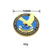 Metal Car Emblem Eagle Totem Metal Body Sticker High-grade Alloy Eagle Car Tail Emblem