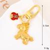1Pcs Mobile Phone Pendant Golden Horse Keychain 2026  Year'S Zodiac Horse Bag Decoration Gift For Girlfriend