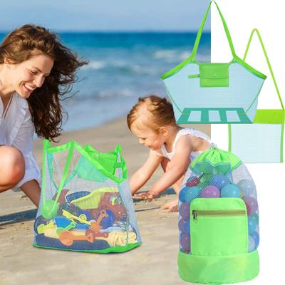 Outdoor-Kinder-Strandspielzeug-Schnellaufbewahrungstasche, Sand- und andere Unordnungs-Aufbewahrungstasche, faltbare, tragbare Strandtasche, Schwimmtasche