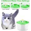 Cat Water Fountain, 1.6L Quiet Pet Water Fountain Automatic Cat Fountain Healthy Hygienic Fresh Water Drinking Bowl for Cats,Dogs,Birds and Little