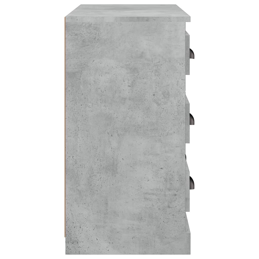 Sideboard Concrete Grey 70 X 35.5 X 67.5 Cm Engineered Wood