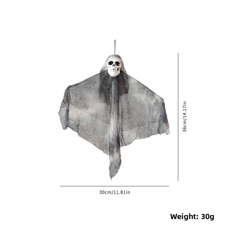 

The Ghost Festival GauzeGhost Bride Death God Halloween Horror Atmosphere Halloween Decorations Grey