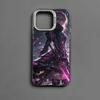 Fate Zero Stay Night S-Saber Phone Case For iPhone 16 15 14 13 12 11 Pro Max Black Matte Multicolor Laser Metallic Aurora Cover