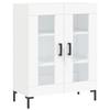 VidaXL Buffet blanc 69,5x34x90 cm bois d'ingénierie 827788