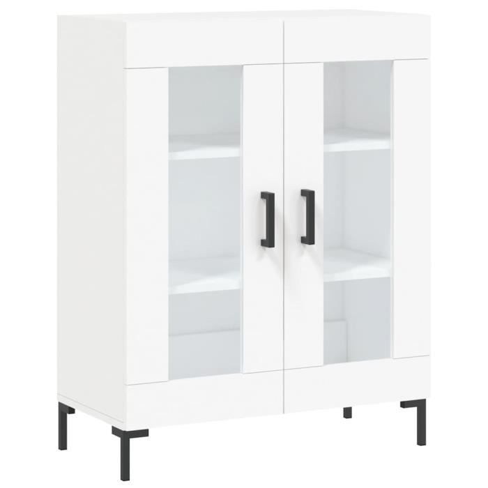 VidaXL Buffet blanc 69,5x34x90 cm bois d'ingénierie 827788