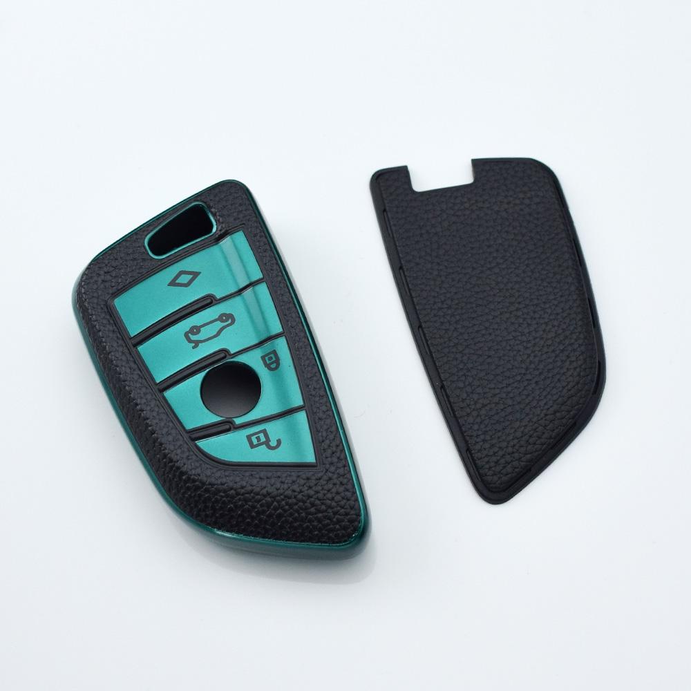 TPU Car Remote Key Case Cover Shell Fob For BMW X1 X3 X5 X6 X7 1 3 5 6 7 Series G20 G30 G11 F15 F16 G01 G02 F48 Keyless