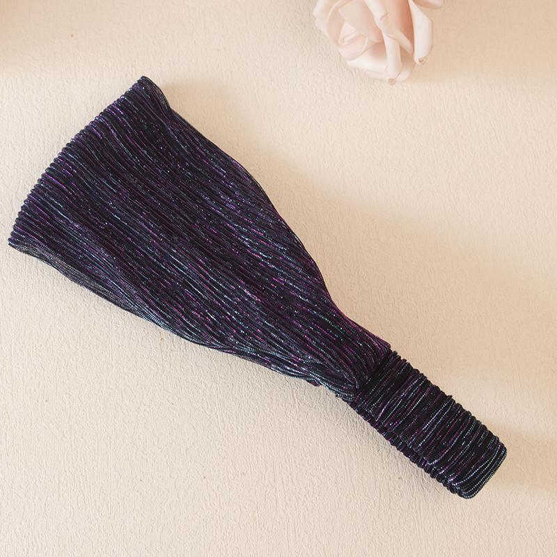 

1 шт. Женские бохо повязки на голову Мягкая повязка-тюрбан Эластичные повязки-твист Полосатые тканевые повязки на голову для женщин и девушек