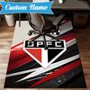 Custom Name SPFC Stars Stripes Rug Game Carpet, Floor Mat for Bedroom Living Room Entryway Rug, Home Decor Idea Gift for Christmas birthday