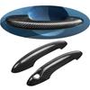 Carbon Fiber Car Door Handle Covers Trim Replacement Parts Fit For BMW MINI Cooper S R50 R52 R53 R55 R56 R57 R58 R59 R61 JC