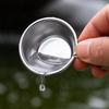30ml 600ml Bait Bowls Stainless Steel Bait Cup Powdered Fish Food Mixing Container Multifunctional Angling Tackle Bowls