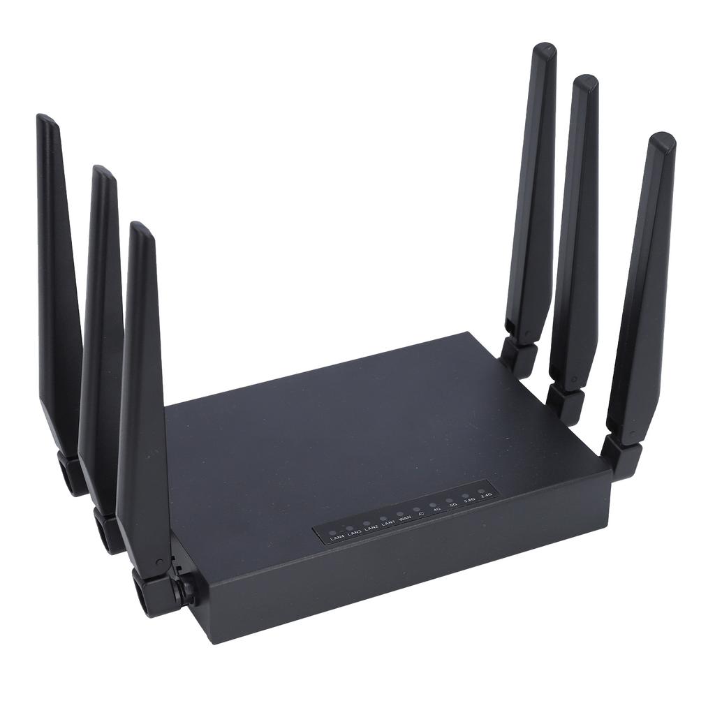 5G CPE Router with SIM Card Slot Dual Band WiFi6 1000Mbps Gigabit Ethernet Network 5G WiFi Router with 8 Antennas for