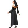 Halloween costume priest cross nun costume 2d adult female cosplay uniform