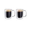 Zwilling Espresso 140ml of Japanese Sorrent "Sorrento Double-Wall Glass, (Set 2)" Tumbler, Insulated, Cold/Hot, Double-Walled, Espresso, Demitasse,