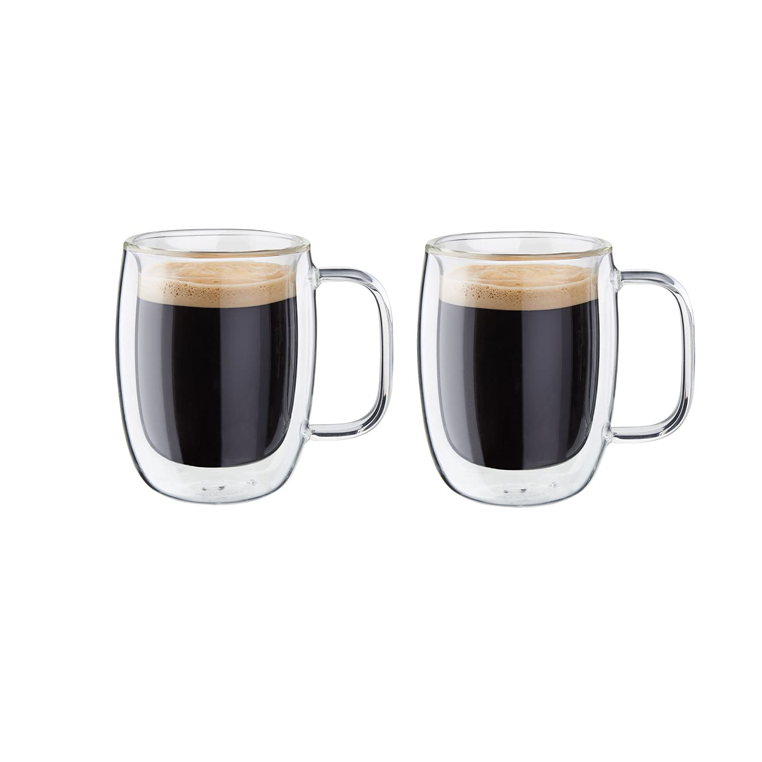 

Zwilling Эспрессо 140 мл японского Сорренто Sorrento Double-Wall Glass , (Набор 2) Тамблер, Изолированный, Холодный/Горячий, Двустенный, Эспрессо, Демитас,