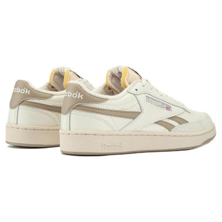 Reebok Club C Revenge Vintage Chalk Boulder Beige Men Sneakers Cream Paperwhite 100034035
