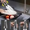 OEING 304 Stainless Steel Pull-Out Kitchen Faucet