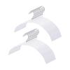 HOSUR Hangers Prevents Clothes from Losing Shape Suit Hangers White Non-Slip, Mark-Free (20 Pieces) - - Space-Saving, -