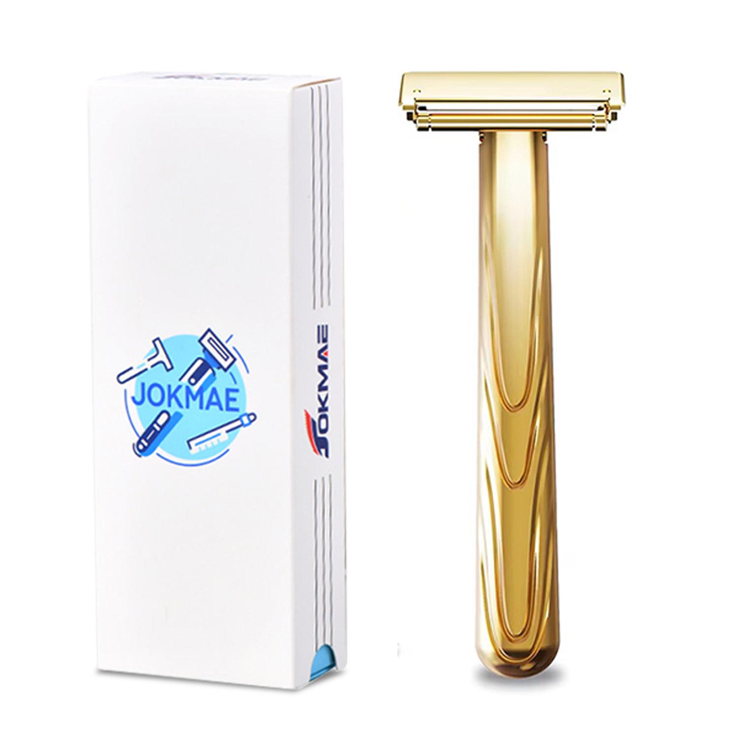 

Double Layer Half Blade Razor Holder with Roller Floating Blade Head Shaver