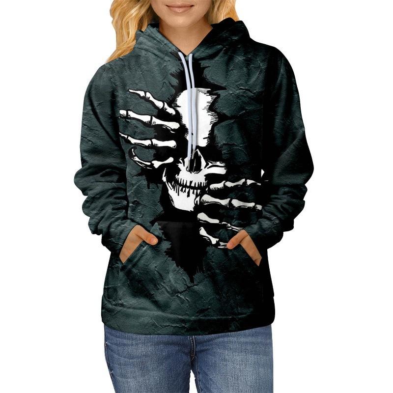 Spring Autumn 3D Printed Sportswear Women's Trendy Personalized Hoodie Hoodies & Sweatshirts (women’s)