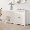 Day and Night - Day and Night Sideboard 2 Units of Solid White Pine Wood 70x35x80 Cm